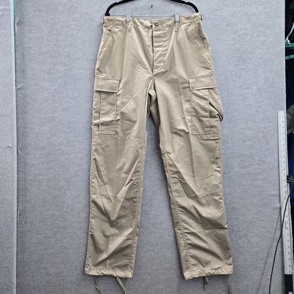 Propper Men‎ Pants M/L Brown Cargo Ripstop F520138250 BDU Trouser NWT